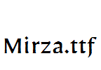 Mirza.ttf
