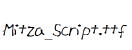 Mitza_Script.ttf