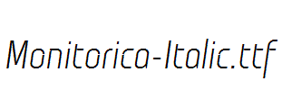 Monitorica-Italic.ttf