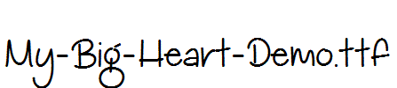 My-Big-Heart-Demo.ttf