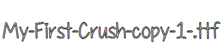 My-First-Crush-copy-1-.ttf