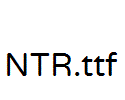 NTR.ttf