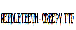 Needleteeth-Creepy.ttf