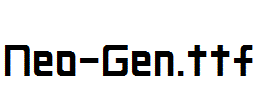 Neo-Gen.ttf