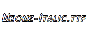 Neonz-Italic.ttf