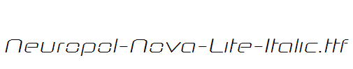 Neuropol-Nova-Lite-Italic.ttf