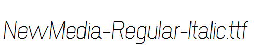 NewMedia-Regular-Italic.ttf