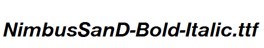 NimbusSanD-Bold-Italic.ttf