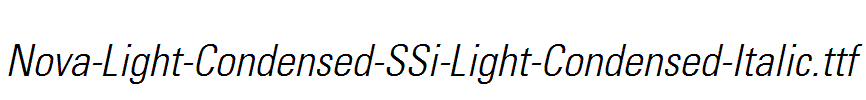 Nova-Light-Condensed-SSi-Light-Condensed-Italic.ttf