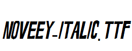 Noveey-Italic.ttf