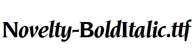 Novelty-BoldItalic.ttf