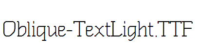 Oblique-TextLight.ttf