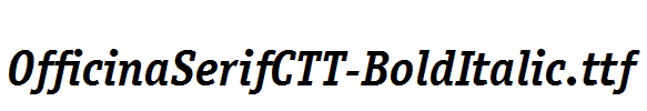 OfficinaSerifCTT-BoldItalic.ttf