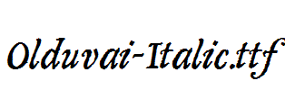 Olduvai-Italic.ttf