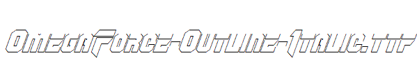 OmegaForce-Outline-Italic.ttf