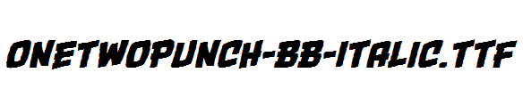 OneTwoPunch-BB-Italic.ttf