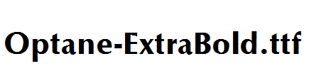 Optane-ExtraBold.ttf