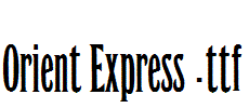 Orient-Express-.ttf
