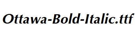 Ottawa-Bold-Italic.ttf