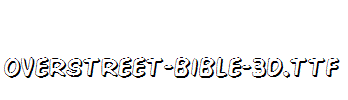 Overstreet-Bible-3D.ttf