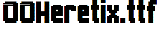 fonts 00Heretix.ttf