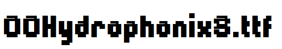 fonts 00Hydrophonix8.ttf