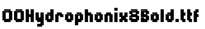 fonts 00Hydrophonix8Bold.ttf