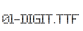 fonts 01-Digit.ttf