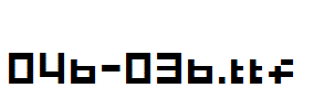 fonts 04b-03b.ttf