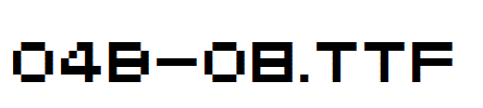 fonts 04b-08.ttf