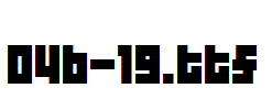 fonts 04b-19.ttf