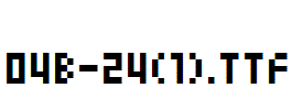 fonts 04b-24(1).ttf