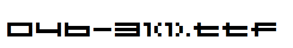 fonts 04b-31(1).ttf