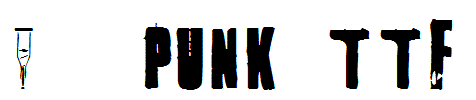 fonts 1-Punk.ttf