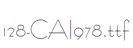 fonts 128-CAI978.ttf