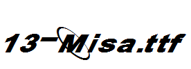 fonts 13-Misa.ttf