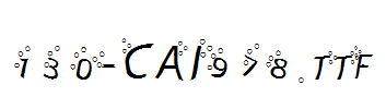 fonts 130-CAI978.ttf