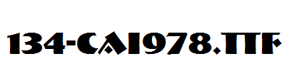 fonts 134-CAI978.ttf