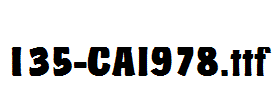 fonts 135-CAI978.ttf