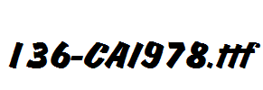 fonts 136-CAI978.ttf