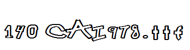 fonts 140-CAI978.ttf