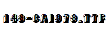 fonts 148-CAI978.ttf