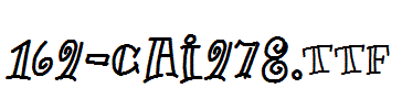 fonts 169-CAI978.ttf