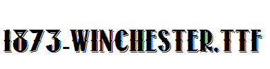 fonts 1873-Winchester.ttf