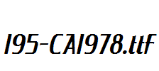 fonts 195-CAI978.ttf