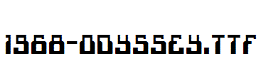 fonts 1968-Odyssey.ttf