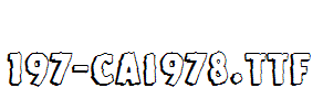 fonts 197-CAI978.ttf