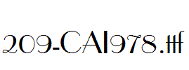 fonts 209-CAI978.ttf