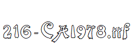 fonts 216-CAI978.ttf