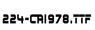 fonts 224-CAI978.ttf